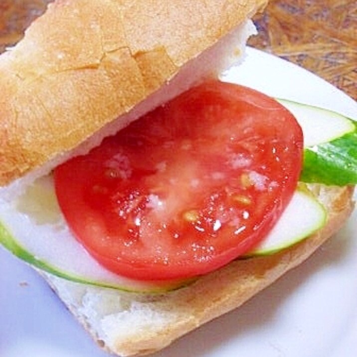 お手伝いレシピ トマトキュウリバゲットサンドイッチ レシピ 作り方 By 一点集中力 楽天レシピ お手伝いレシピ トマトキュウリバゲットサンドイッチ レシピ 作り方 By 一点集中力 楽天レシピ
